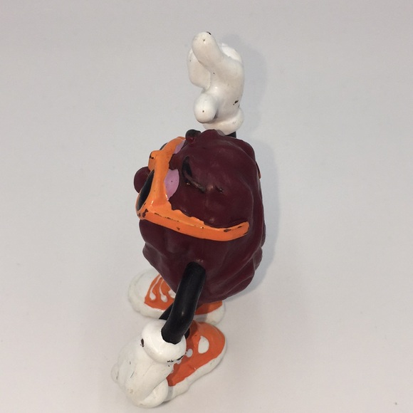 1987 California Raisins Applause Miniature 3" Vinyl Figure Wearing Sunglasses - Picture 2 of 7